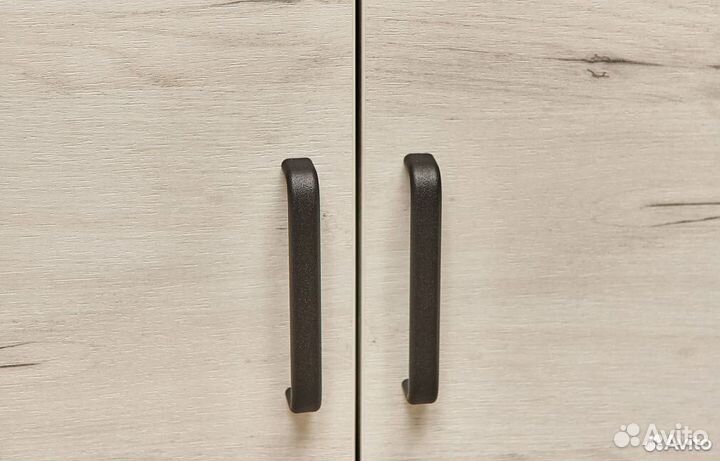 Шкаф 2х-створчатый Дуб Белый Крафт Прага