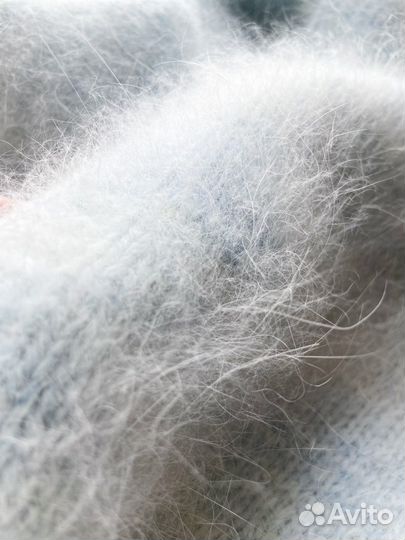 Шарф вязанный длинный женский