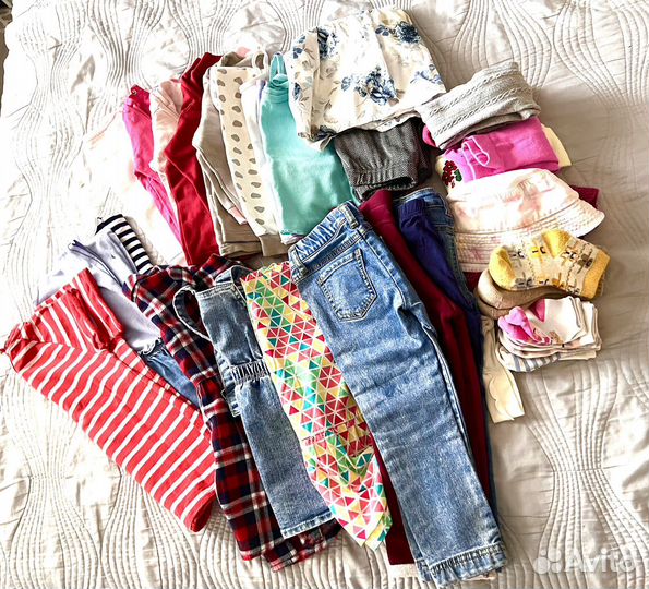 Вещи для девочки 86-98 разм пакетом