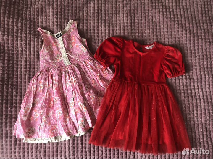 Пакет вещей на девочку 110-116см