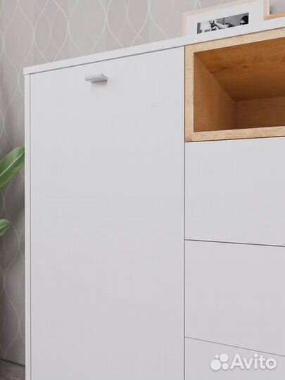 Комод «Ланс» К303 белый