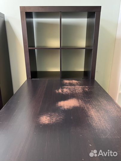 Стол письменный со стеллажом