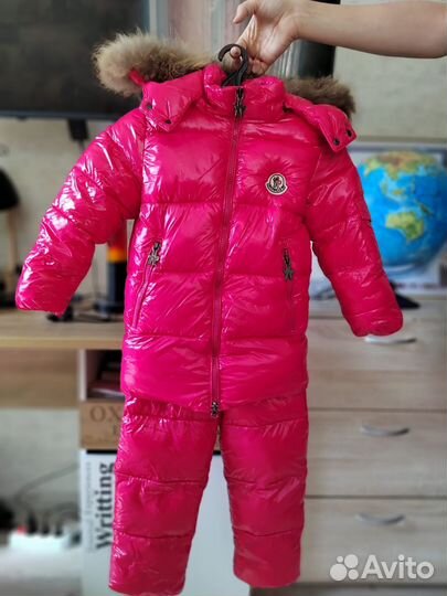 Зимний детский Moncler комплект