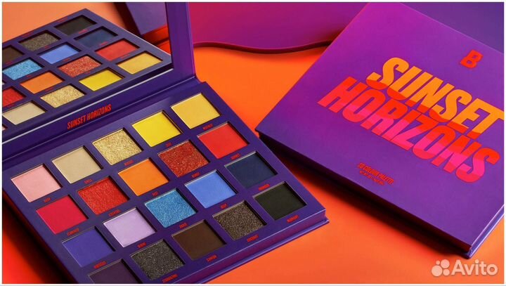 Палитра теней beauty bay sunset horizons