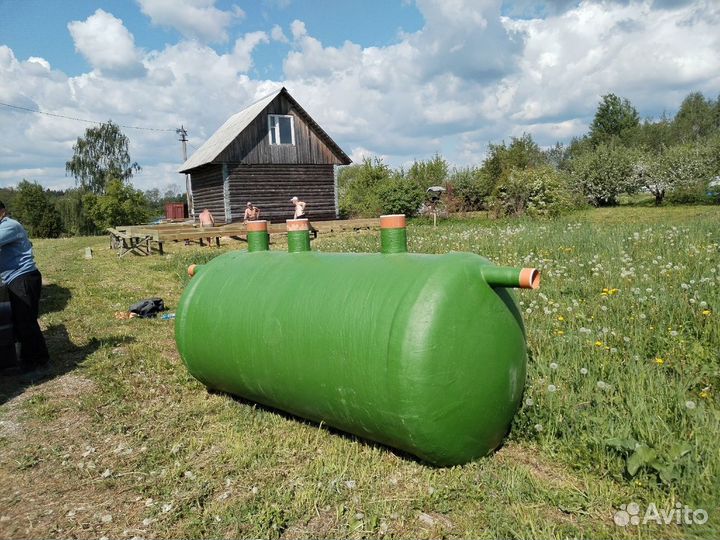 Септик самотечный