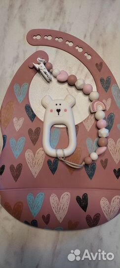 Силиконовая посуда детская для девочки