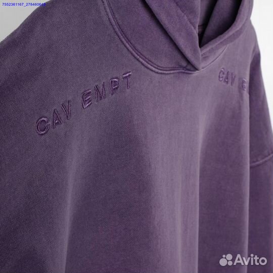 Элегантное худи Cav Empt в фиолетовом цвете