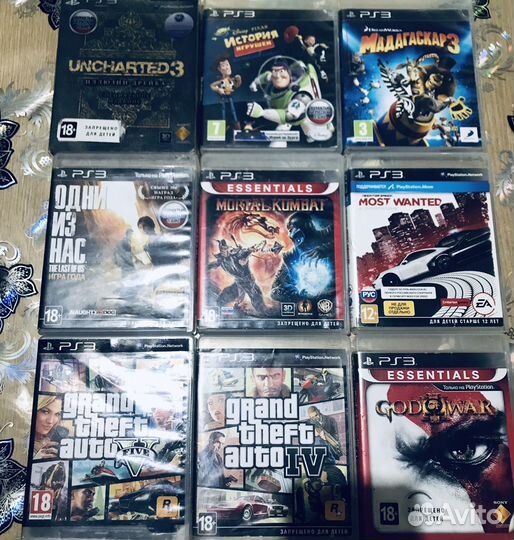 Игры, диски Sony PlayStation 3