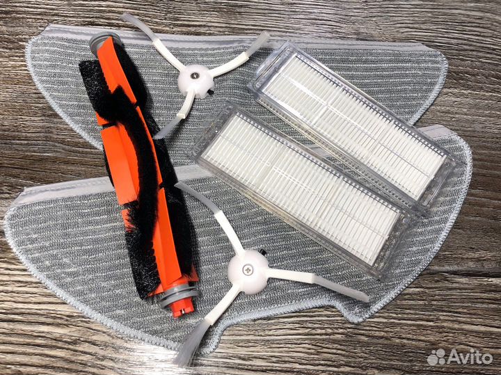 Детали для робота пылесоса, фильтры, щетки