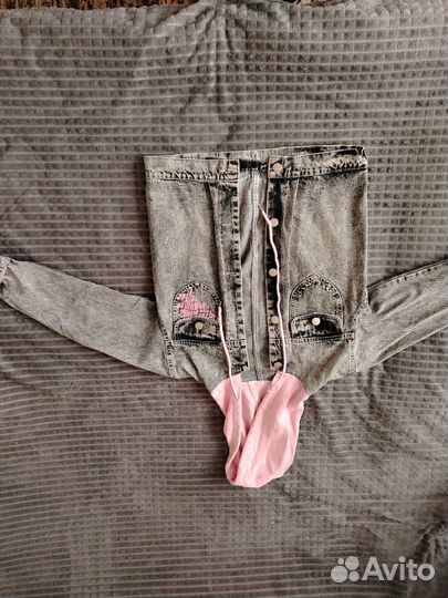 Джинсовка для девочки на 6-7 лет
