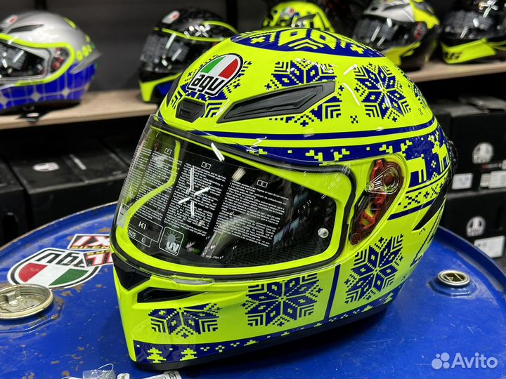 Шлем AGV K1 Winter test 2015