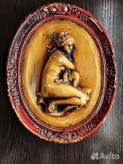 Панно из гипса 