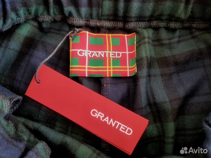 Гранж брюки в клетку Granted plaid tartan