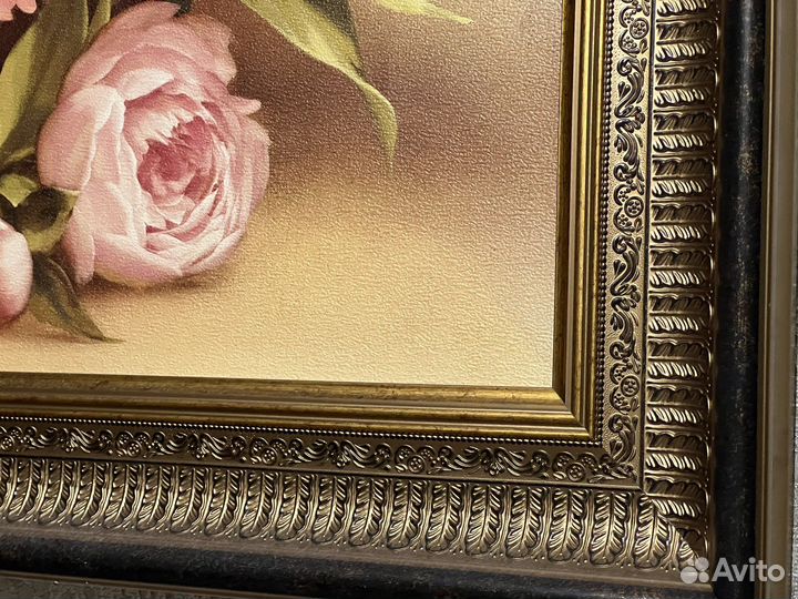 Картина маслом цветы