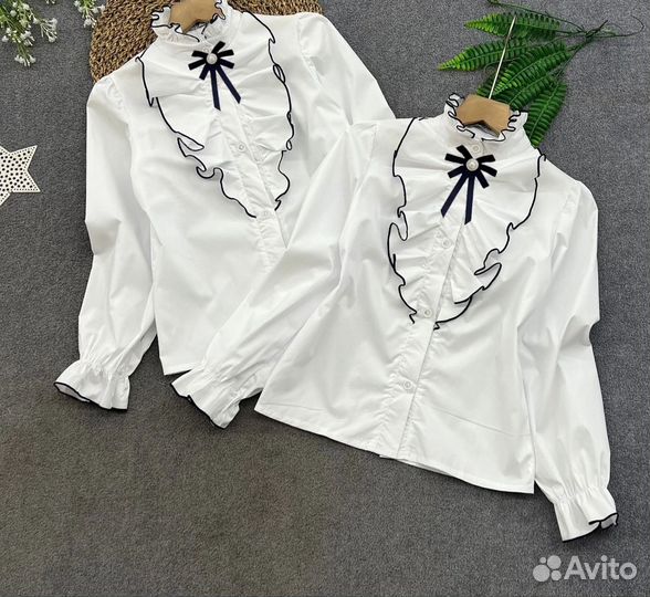 Школьные блузки для девочки