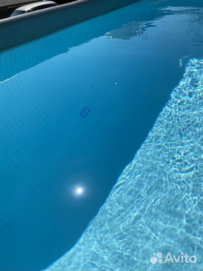 Каркасный бассейн интекс бу размер 3/5 метр