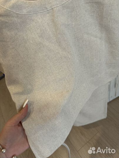 Костюм из льна