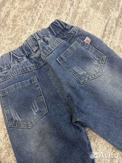 Джинсы для мальчика 86