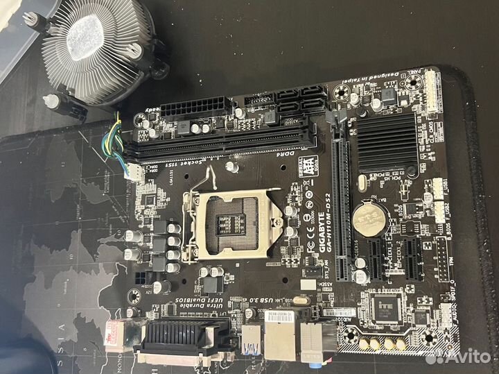 Процессор i5-6400, 8gb DDR4 Hyperx, плата H110M