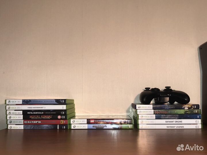 Xbox360S(250gb) +kinect+Игры