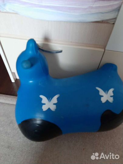 Игрушка-попрыгун (мотоцикл)