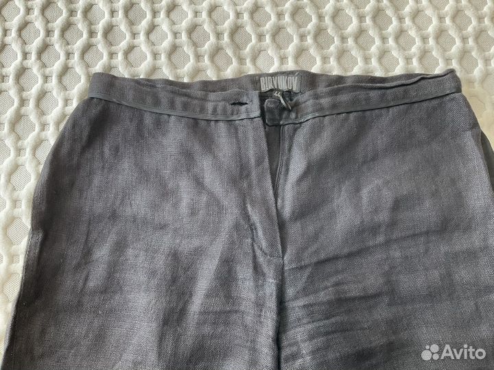 Брюки женские лен 44размер