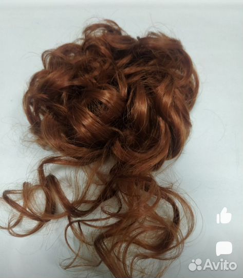 Шиньон на резинке