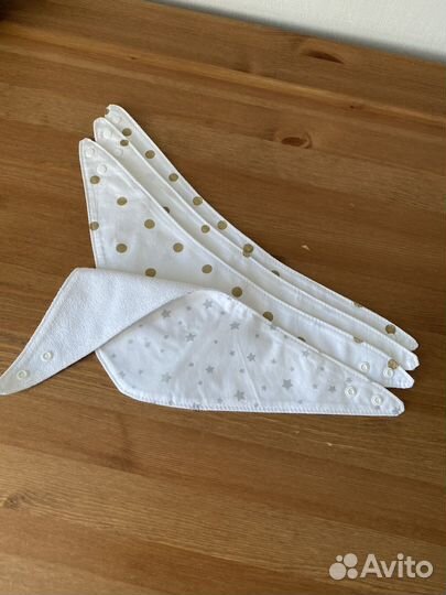 Набор слюнячиков (4 шт)