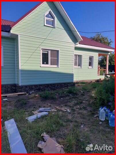 Фасад дома из сайдинга