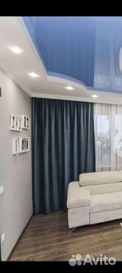 Продам шторы синие