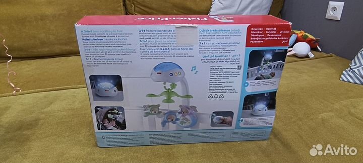 Музыкальный мобиль Fisher Price Мечты о бабочках