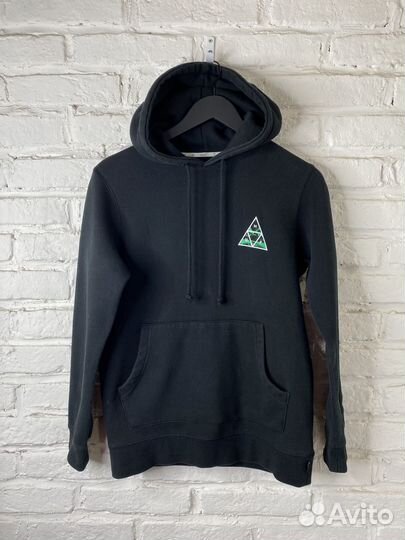 HUF SET triple disaster green hoodie