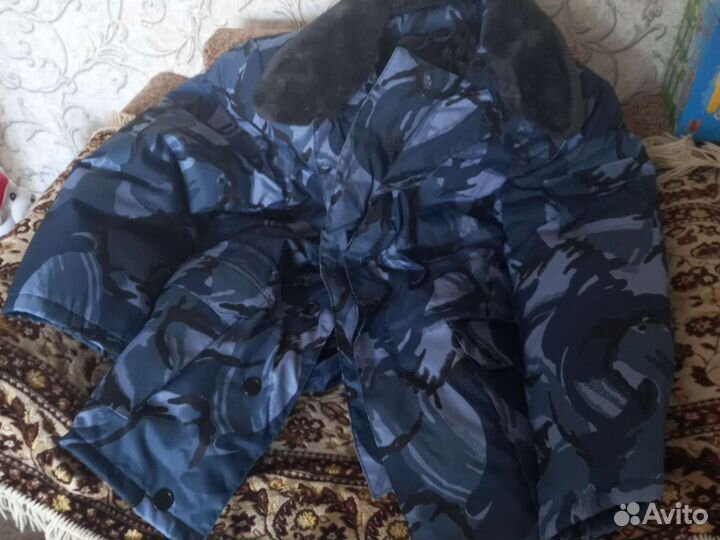 Форма охраны синяя