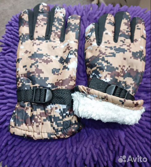 Перчатки тактические утепленные новые