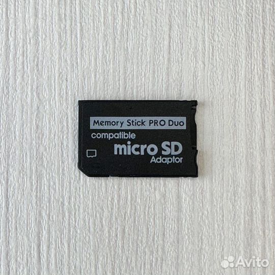 Адаптер Micro SD для PSP Новый