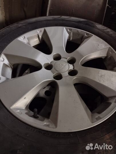 Летняя резина с дисками r17 на Subaru Forester