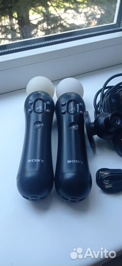 Playstation 3 move controller(2 шт).+камера