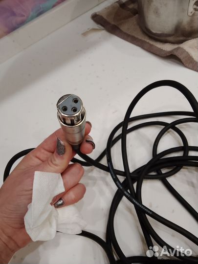 Микрофонный кабель удлинитель low nois