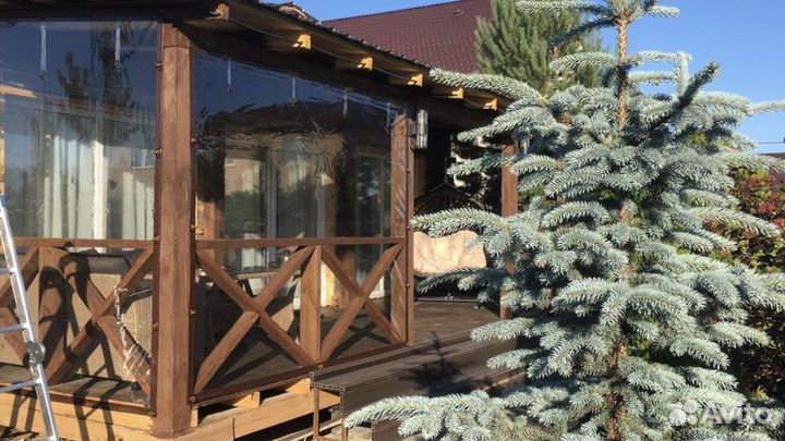 Мягкие окна тонированные