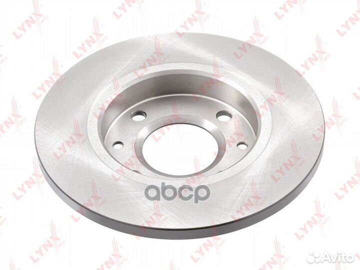 Диск тормозной перед Peugeot 206 98-07