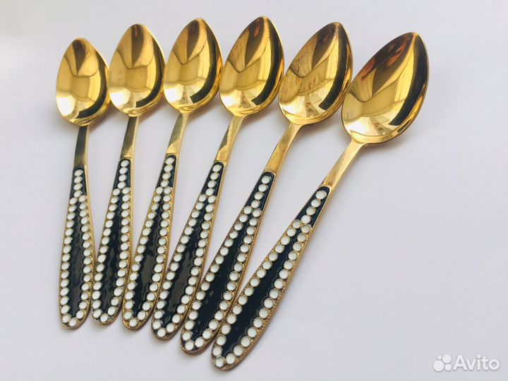 Серебряный комплект ложки СССР 916 проба