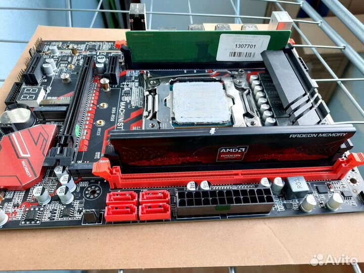 Материнская плата с процессором xeon