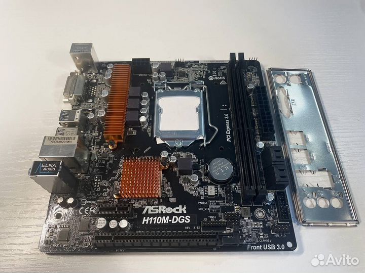 Материнская плата 1151 H110M Gigabyte/ASRock