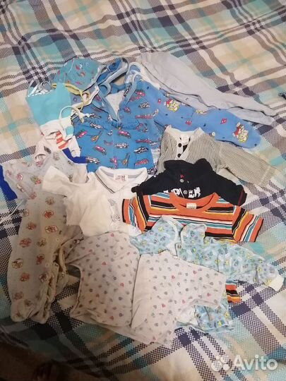 Детские вещи пакетом от 0 до года