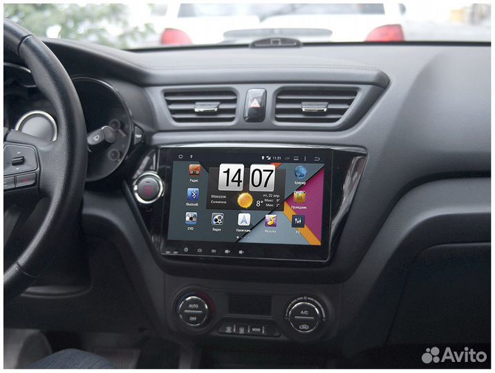 Магнитола Kia Rio 3 Android IPS экран новая