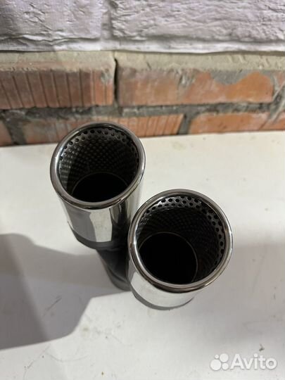 Насадки глушителя двойные