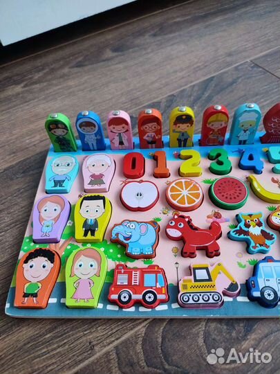 Игрушка Сортер деревянная