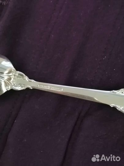 Wallace Grand Baroque 6 чайных ложек серебро