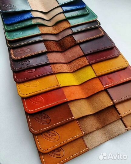 Идея подарка. Обложка для паспорта из натуральной