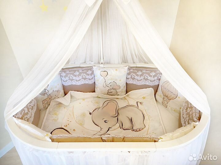 Новые бортики в детскую кроватку